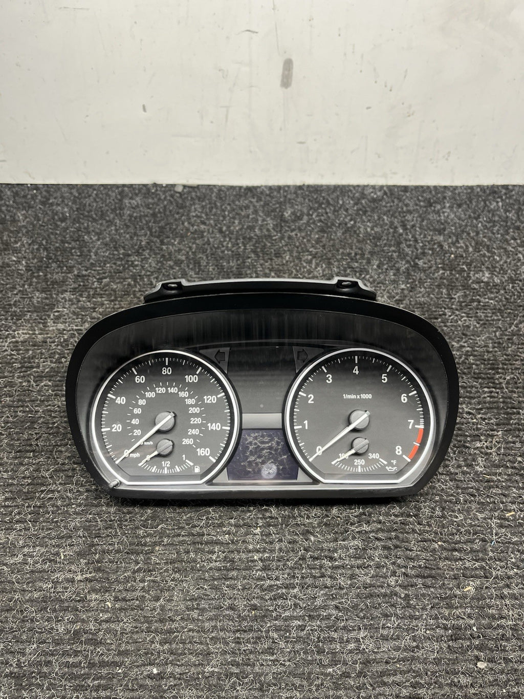☑️ 08-13 BMW E82 E88 135I N54 N55 INSTRUMENT GAUGE CLUSTER SPEEDOMETER OEM 148k