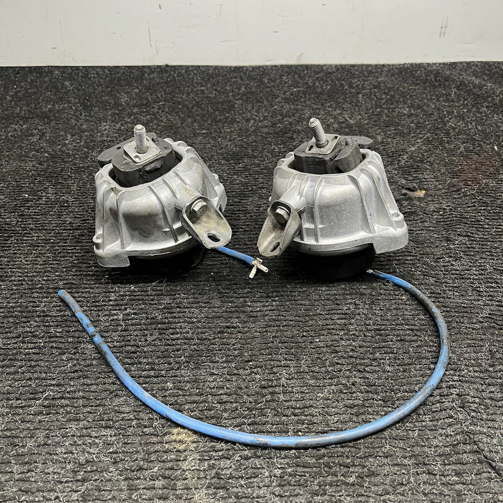 ☑️ 2009-2011 BMW 335d M57 Diesel Engine Motor Mount Left Right Pair OEM