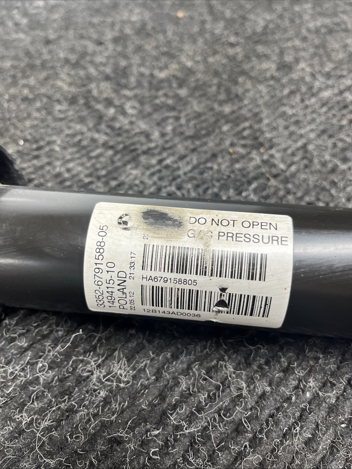 ☑️ 12-17 BMW F30 RWD 3 Series Rear Left or Right Shock Absorber Strut OEM