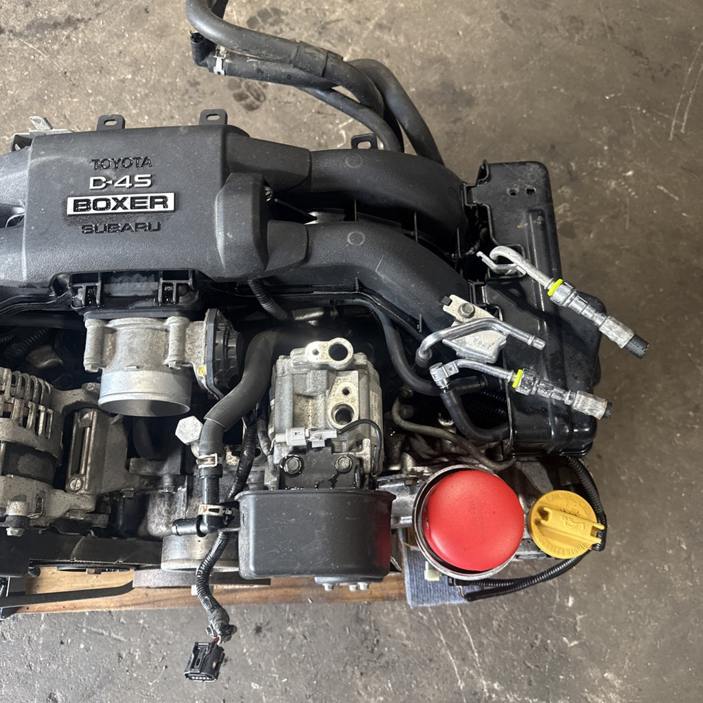 ☑️ 2013-2016 SCION FRS SUBARU BRZ FA20 2.0L COMPLETE LONGBLOCK ENGINE MOTOR 128K