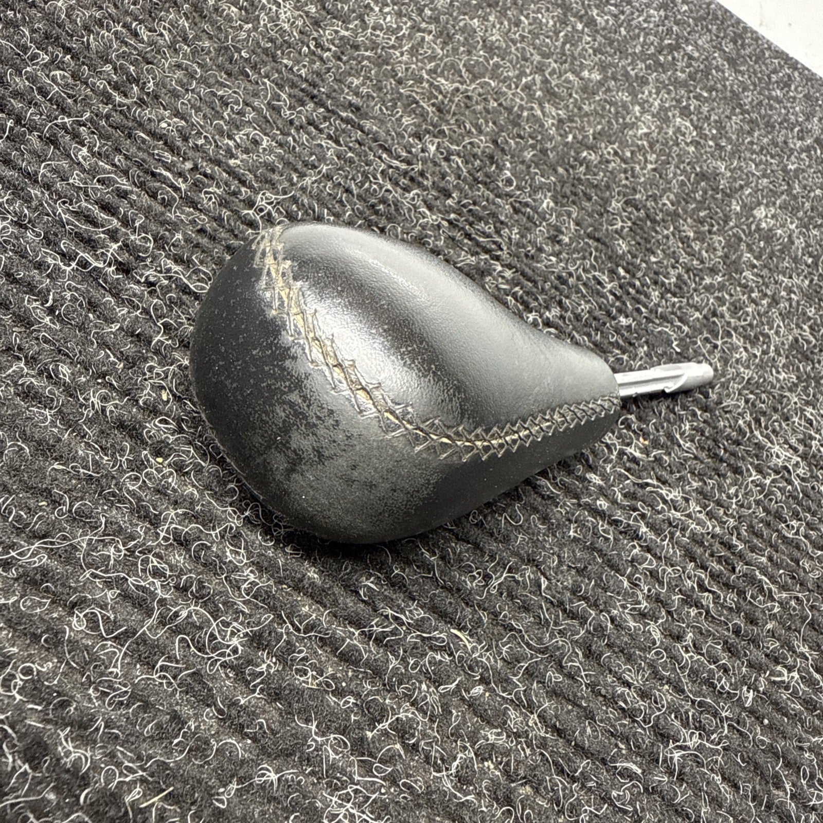 ☑️ 00-06 Bmw E46 Automatic Gear Selector Shifter Knob Black Leather ZHP OEM
