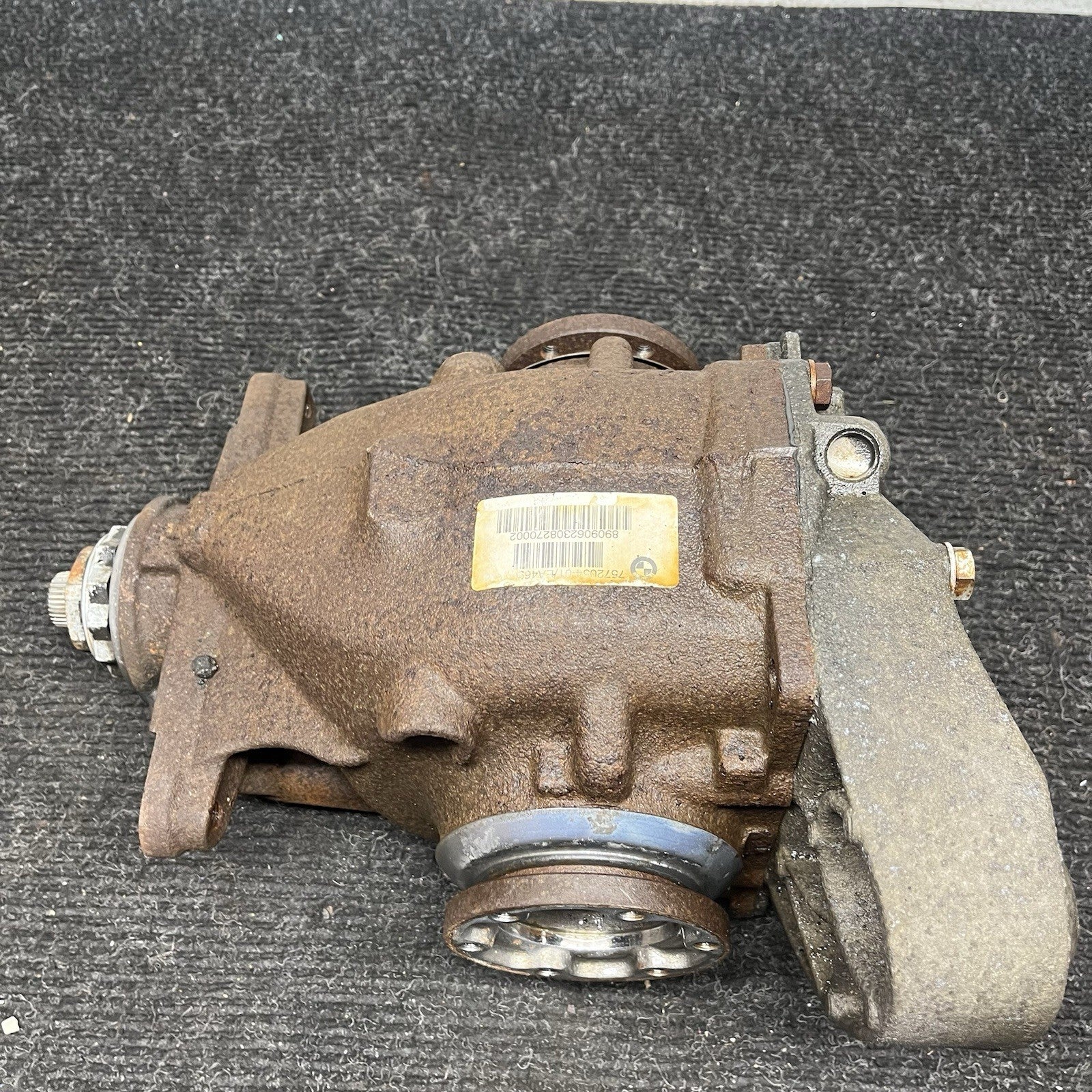 ☑️ 07-13 BMW E82 E90 E92 REAR AUTOMATIC AXLE DIFFERENTIAL CARRIER RATIO 3.46 OEM