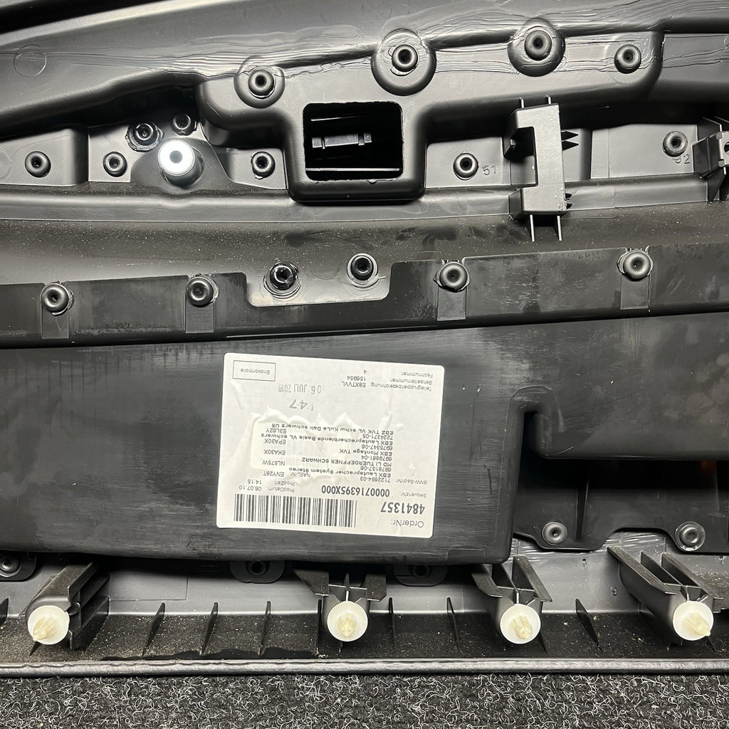 ☑️ 08-13 BMW E88 E82 135i 128i Front Driver Door Card Panel Vinyl Black