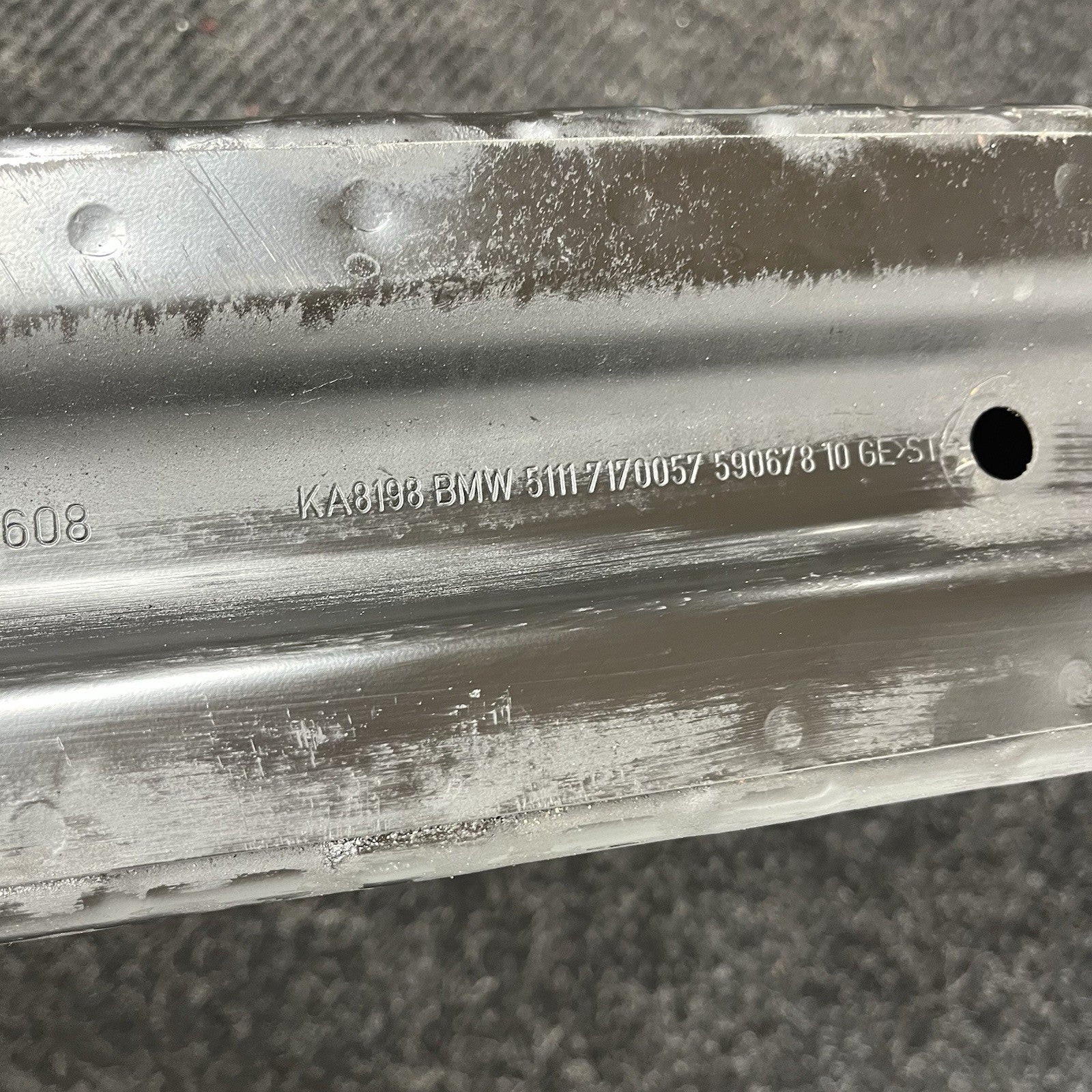 ☑️ OEM BMW E82 E88 128i 135i Front Support Frame Bumper Reinforcement Rebar Bar