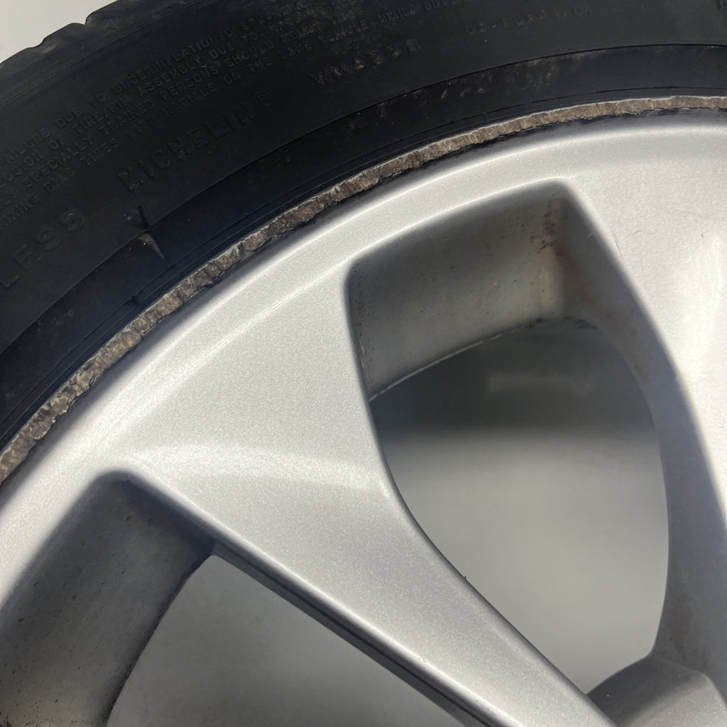 ☑️ Bmw E46 330 328 325 Oem Rim Factory Wheel 17" X 7" 10 Spoke Scuffs 6757042