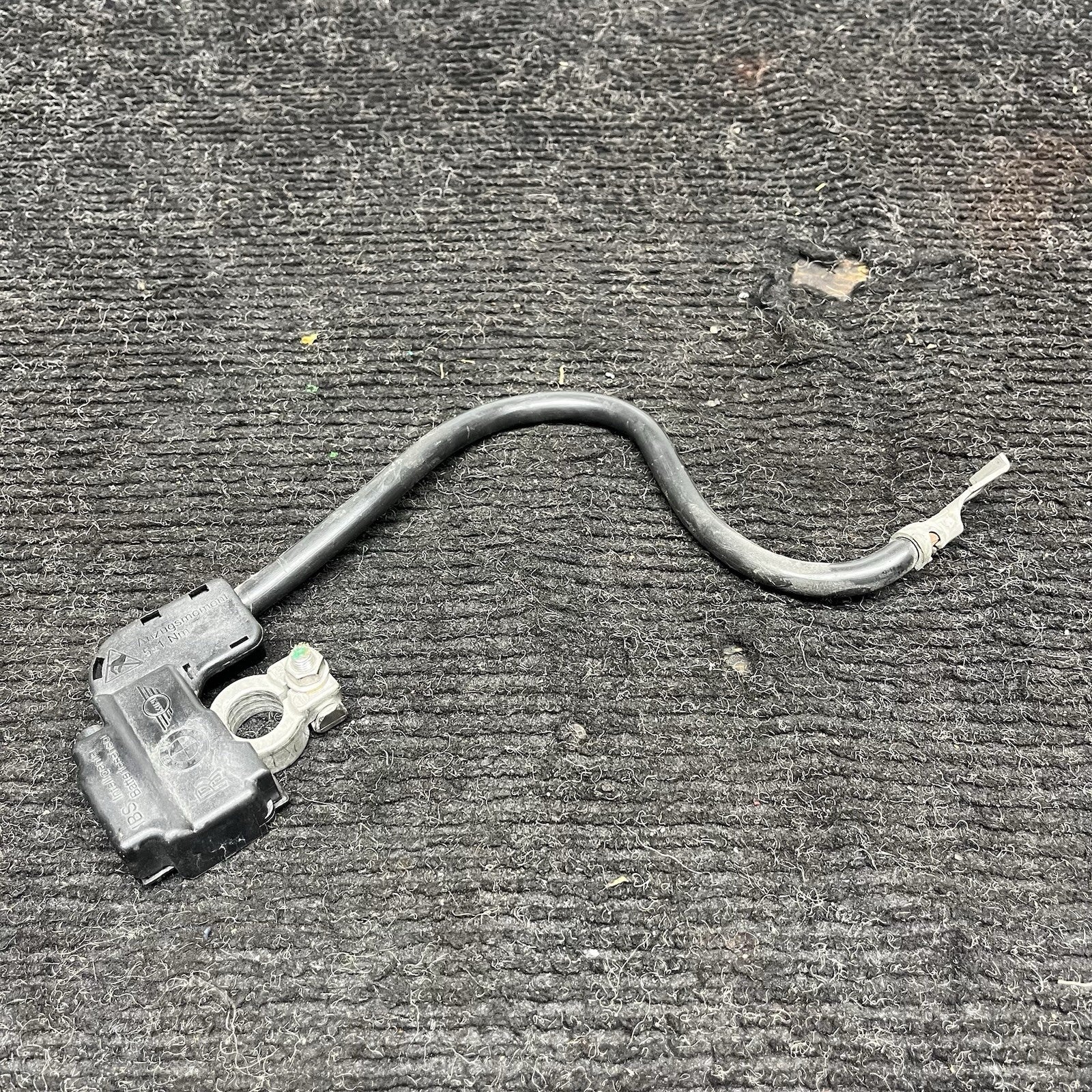 ☑️ 07-10 OEM BMW E93 328 335 M3 Battery Negative Cable Terminal IBS Ground
