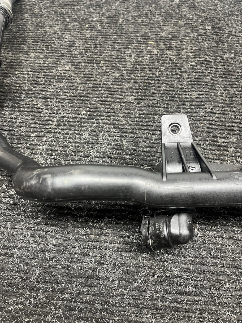 ☑️ 07-15 BMW E90 E92 E84 135i 335i X1 Lower Radiator Thermostat Coolant Hose OEM