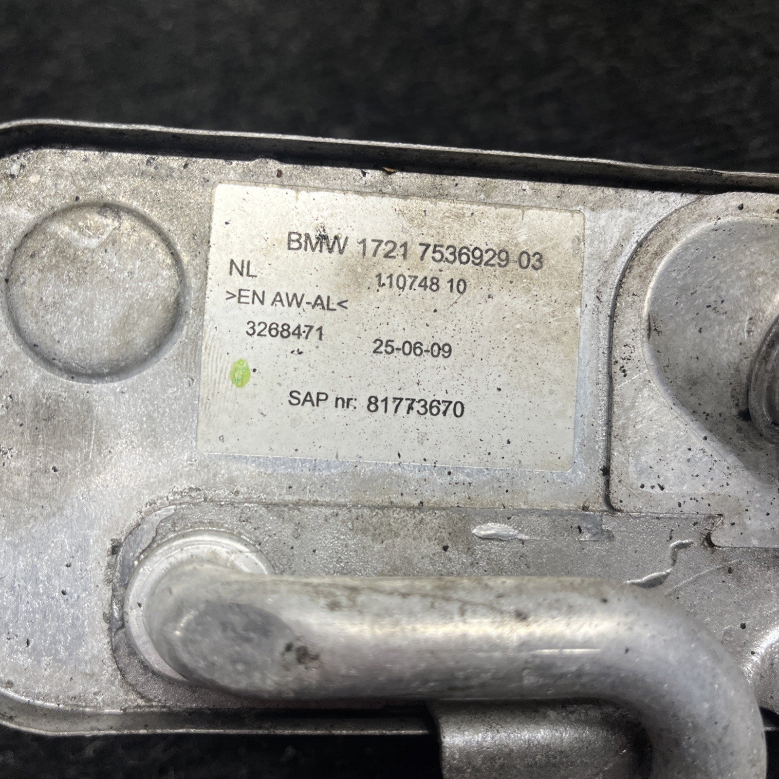 ☑️ OEM BMW E90 E92 E93 Automatic Transmission Heat Exchanger Oil Cooler N54 N55