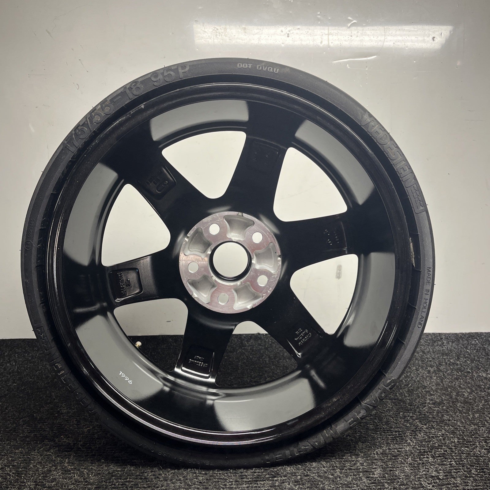 ☑️ 14-17 Maserati Ghibli Emergency Spare Tire Compact Wheel Donut Rim OEM