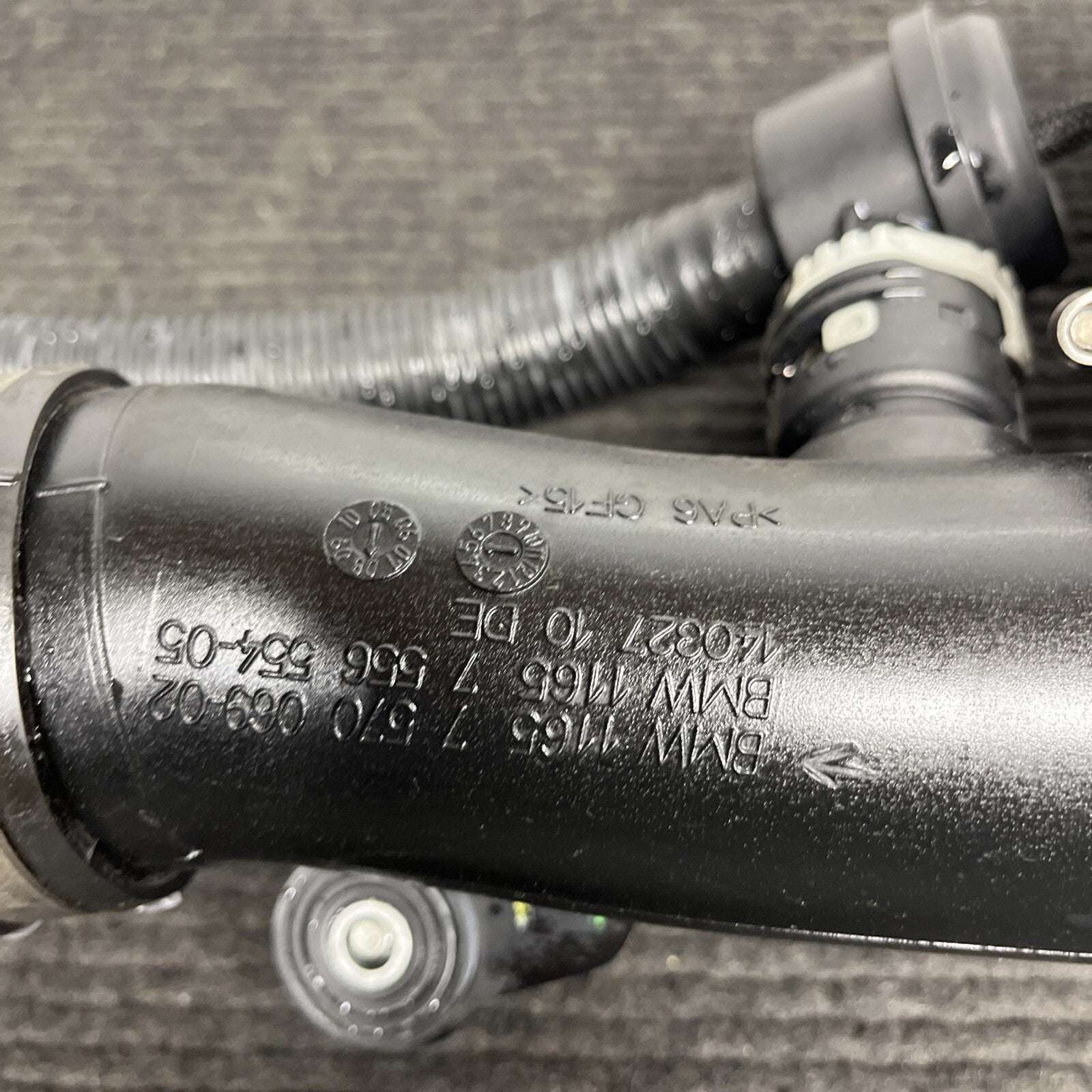 ☑️ 07-13 OEM BMW E90 E92 E93 Charge Pipe Diver Valves Induction Pipe Tract N54