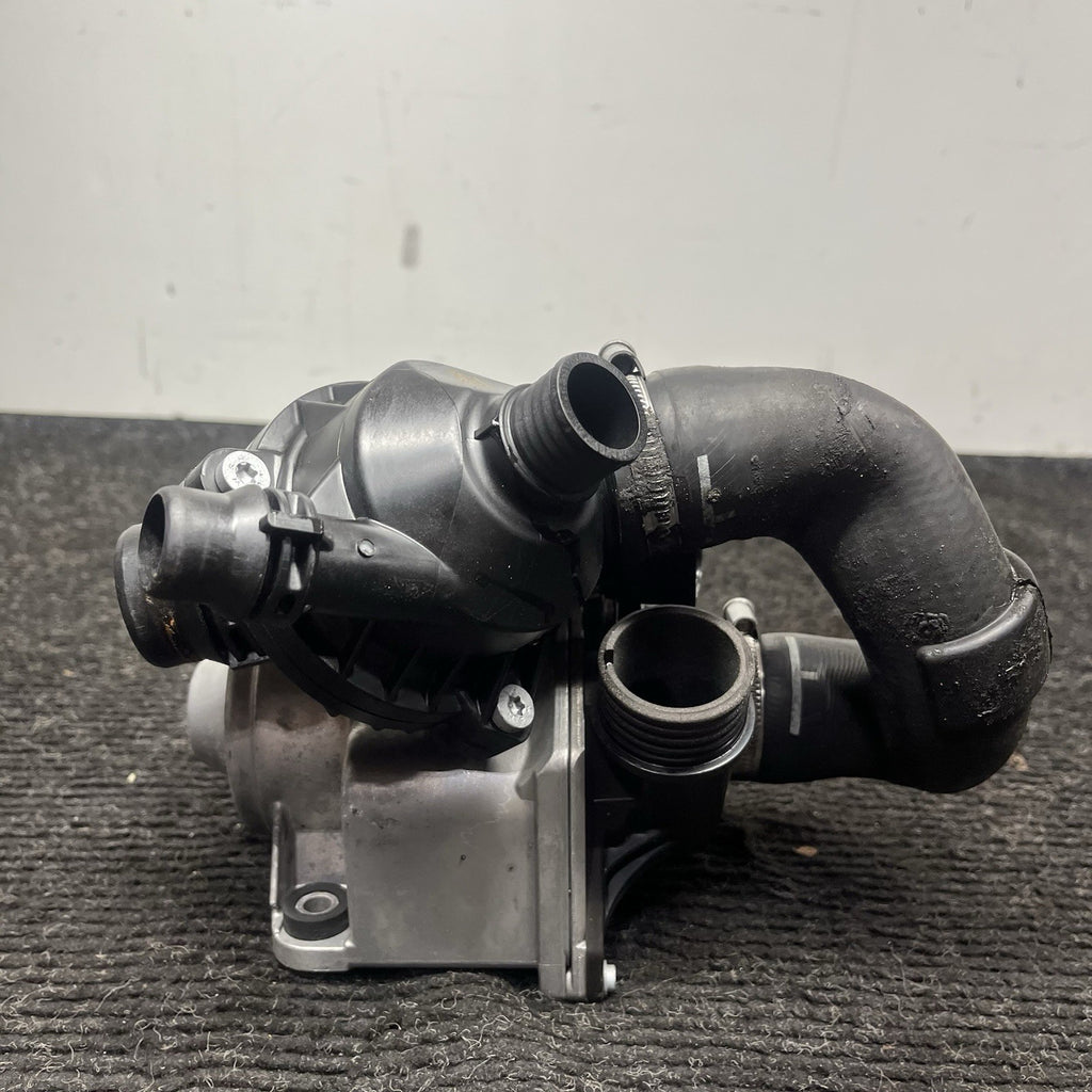 ☑️ OEM BMW E82 E90 E92 F10 F13 N54 N55 Electric Metal Water Pump W/ Thermostat