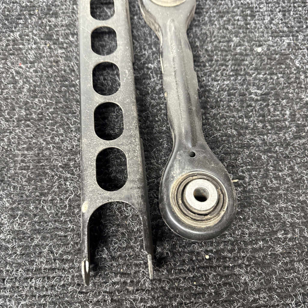 ☑️ OEM BMW E82 E90 E92 Rear Left Lower Upper Suspension Control Arm Wishbone SET
