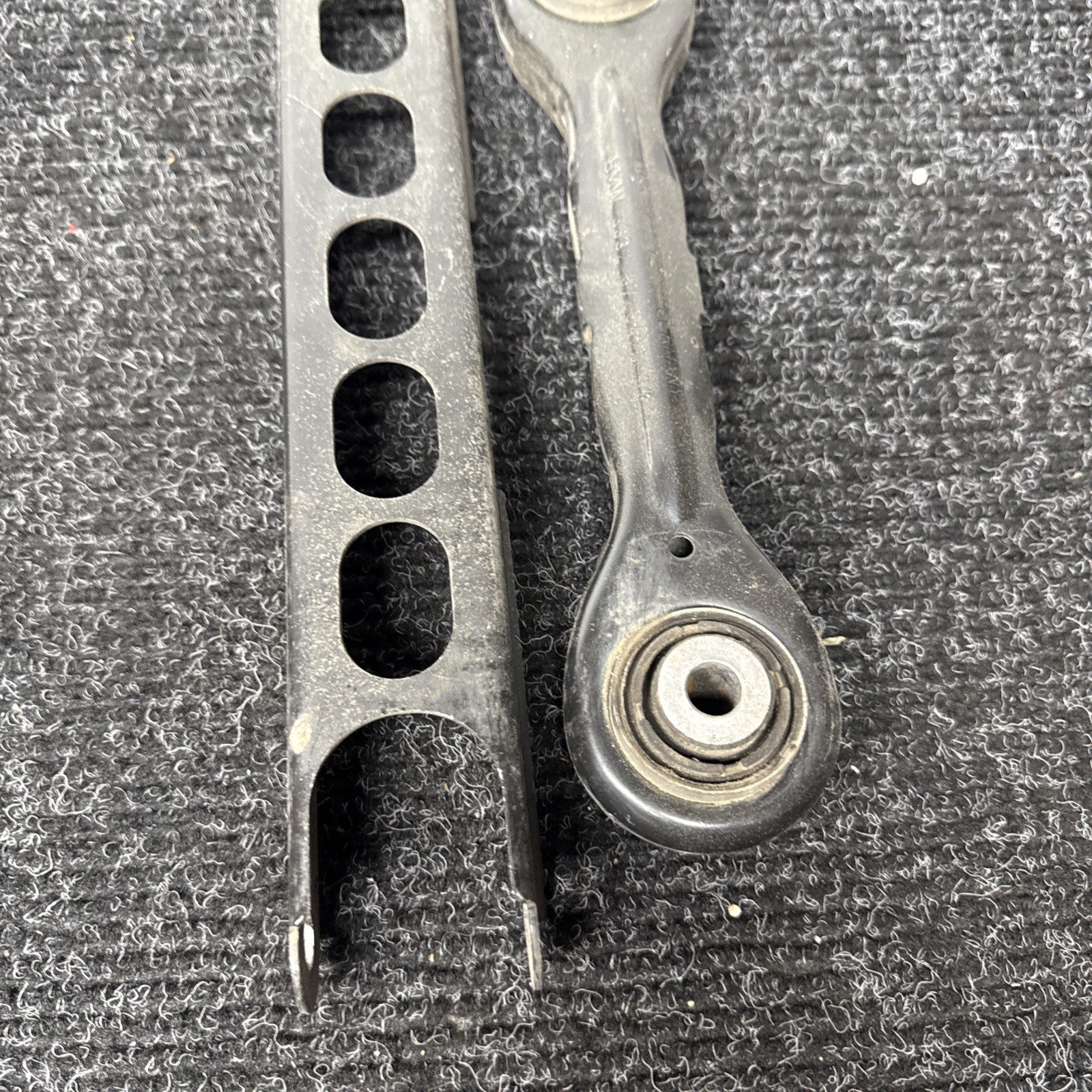 ☑️ OEM BMW E82 E90 E92 Rear Left Lower Upper Suspension Control Arm Wishbone SET