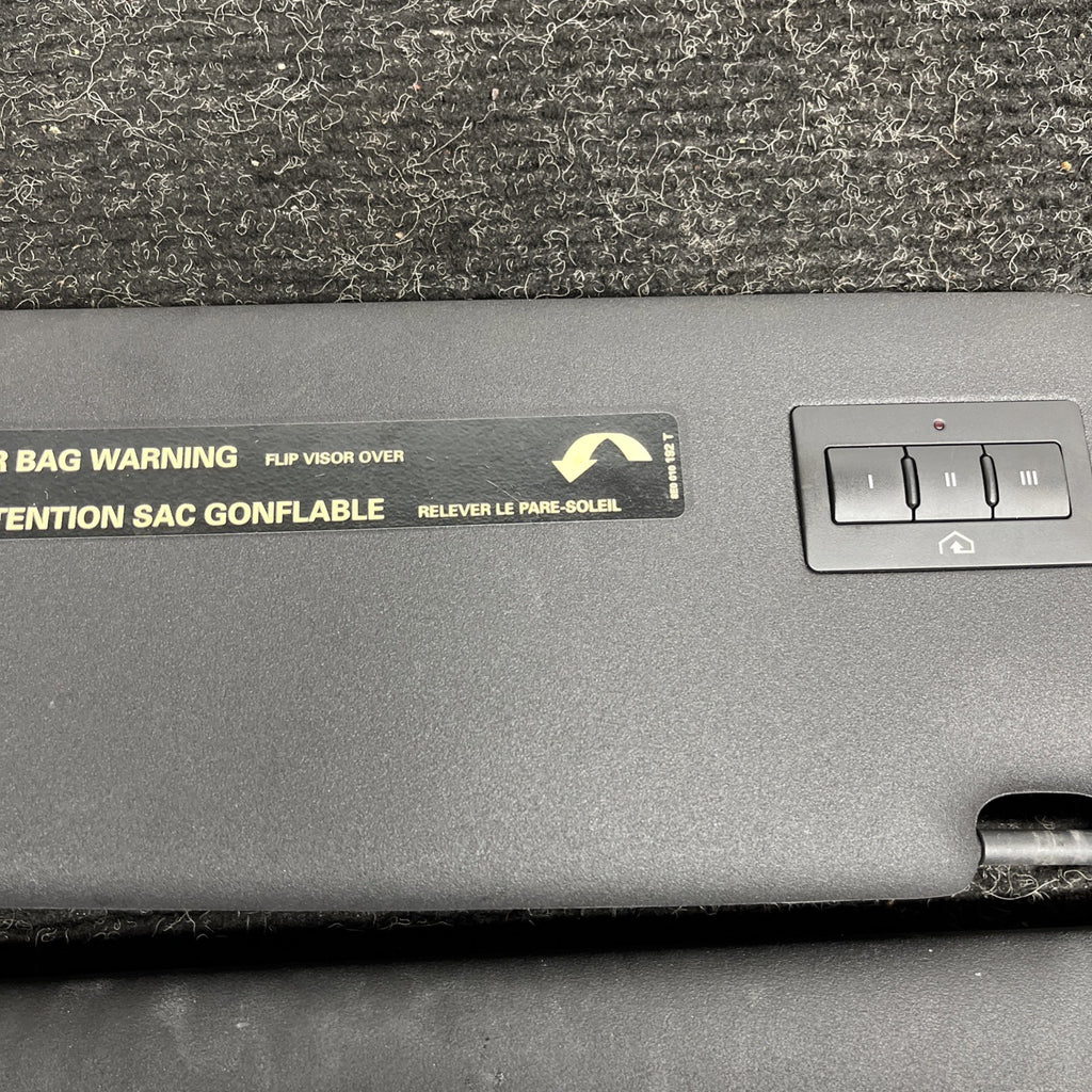 ☑️ 2003-2009 Audi A4 Interior Overhead Left Right Illuminated Sun Visor OEM Set