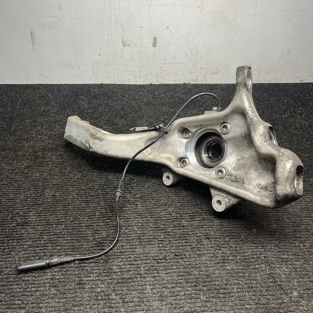 ☑️OEM BMW E70 F15 F16 X5 X6 Front Left Driver Spindle Hub Carrier KnuckleBearing