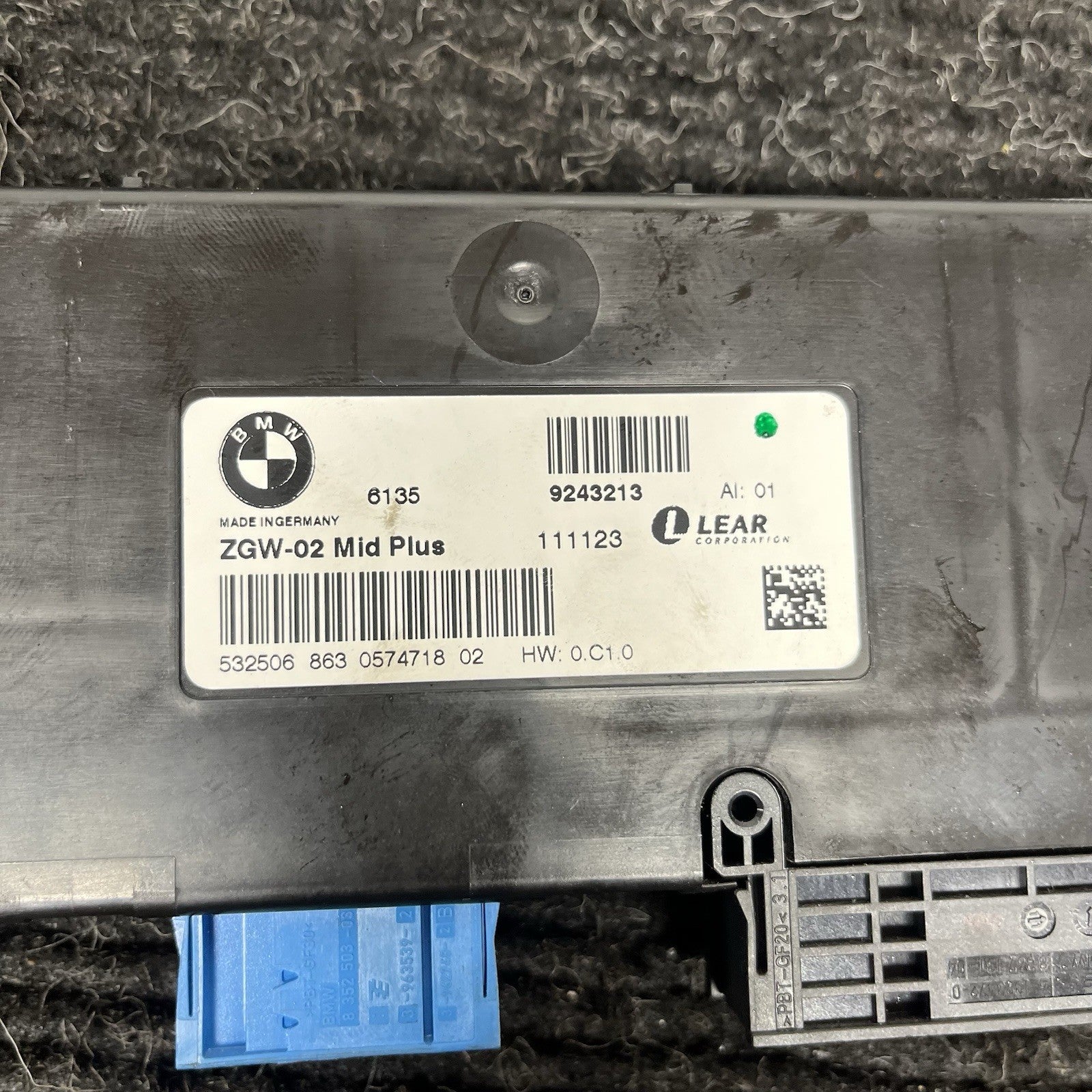 ☑️11-18 BMW F25 F26 X3 X4 Central Theft Gateway Computer Control Module Unit OEM