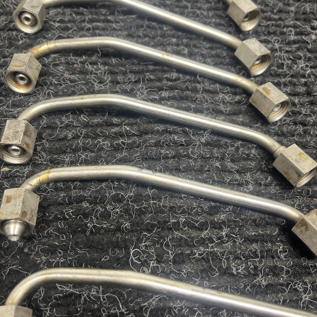 ☑️ 07-13 BMW N54 135i 335i 535i HIGH PRESSURE FUEL INJECTOR LINES PIPE SET OEM