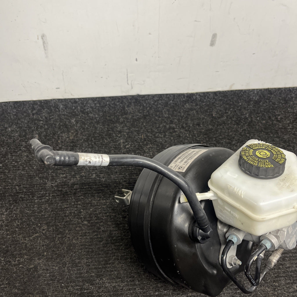 ☑️ 2012-2018 BMW F30 3-SERIES N20 BRAKE BOOSTER MASTER CYLINDER W/ RESERVOIR OEM