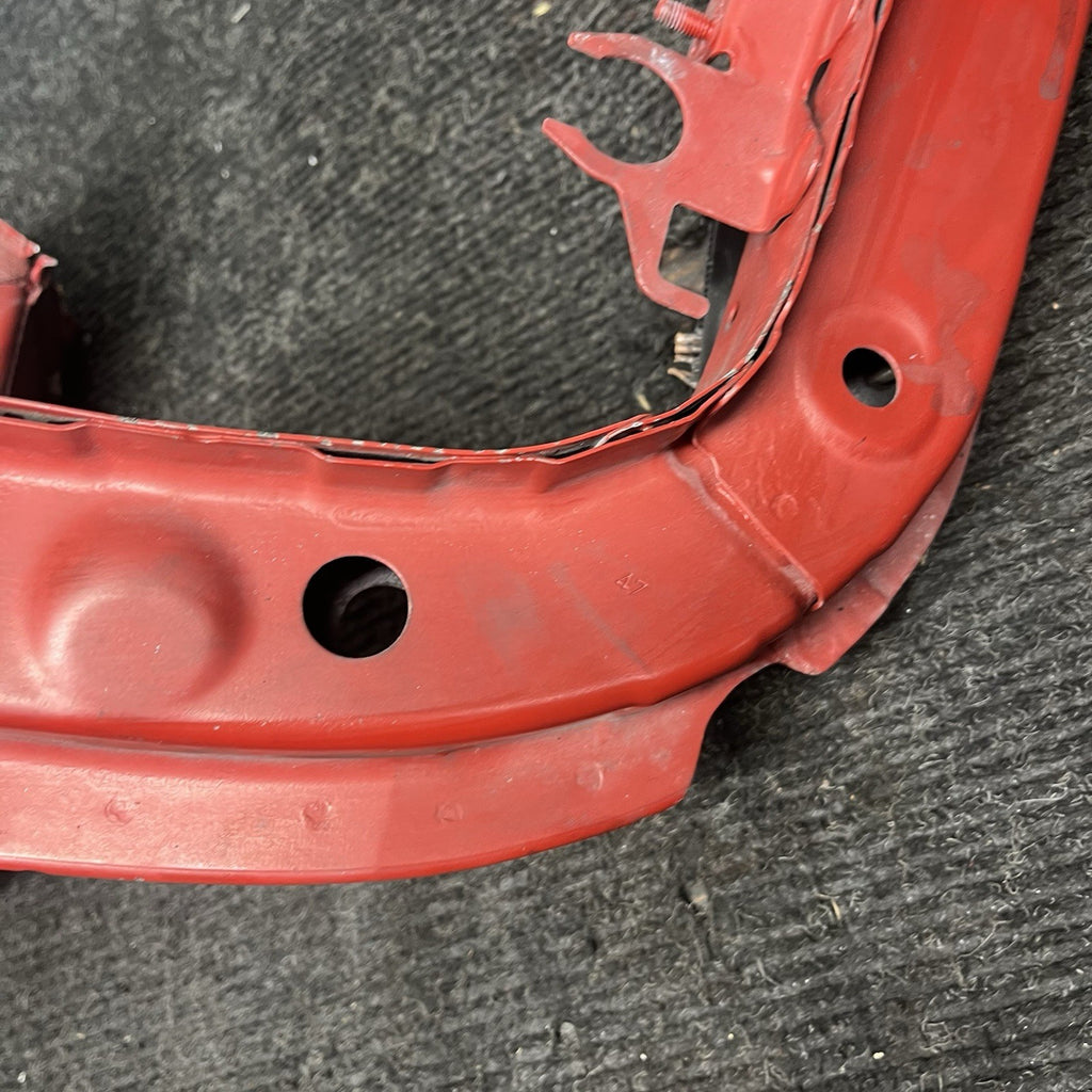 ☑️ 12-18 BMW F30 320i 328i 335i FRONT LEFT DRIVER SIDE FRAME RAIL CUT RED OEM