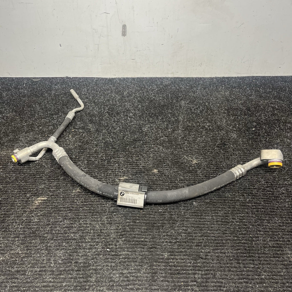 ☑️BMW E88 E82 E90 E92 E93 135 335 AC Compressor Evaporator Suction Pipe Hose OEM