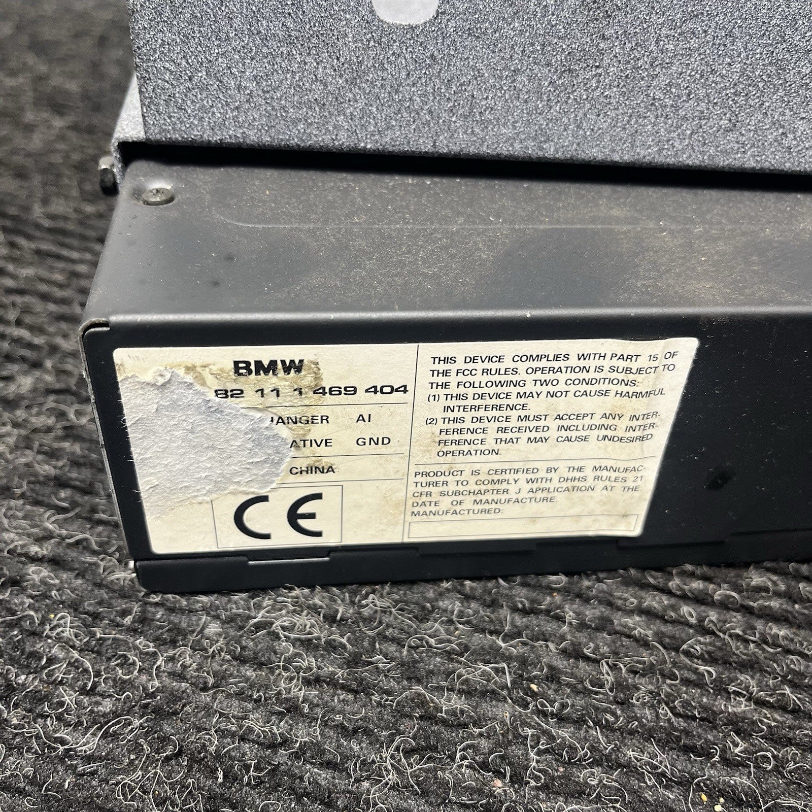 ☑️ BMW E36 328i 323i M3 1995-2003 OEM 6 CD Changer 82111469404