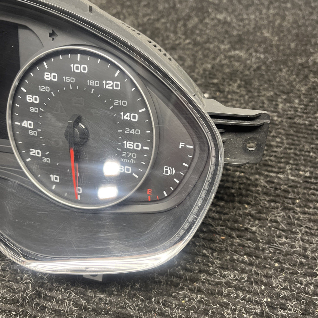 ☑️ 2013 Audi A6 Instrument Cluster Speedometer MPH Night Vision 52k Mls OEM Used