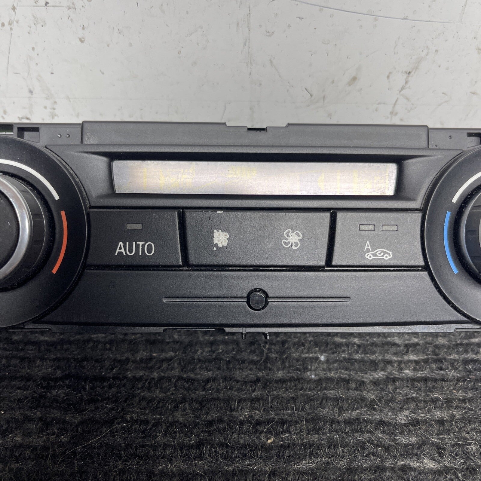 ☑️ 07-13 OEM BMW E92 E93 328 335 Coupe AC Climate Control Switch Panel Black