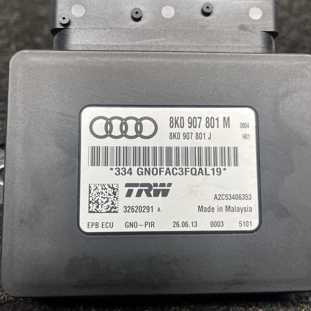 ☑️ 2014-2017 AUDI A5 COUPE B8 - Parking Brake Control Module 8K0907801M