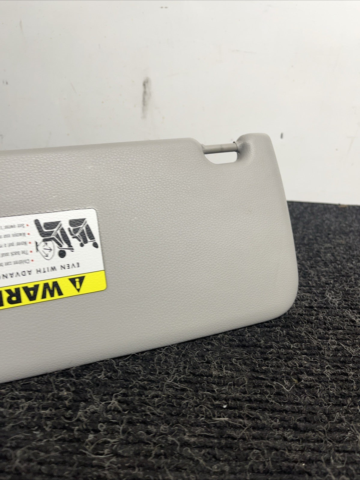 ☑️ 2006-2011 BMW E90 Sun Visor Shade Set Visors Left Right Pair Gray OEM