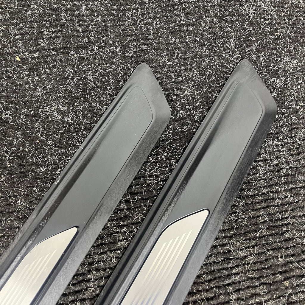 ☑️ 14-16 OEM BMW F22 M235 Pair Front Door Sills M SPORT Scuff Plate Trim SET