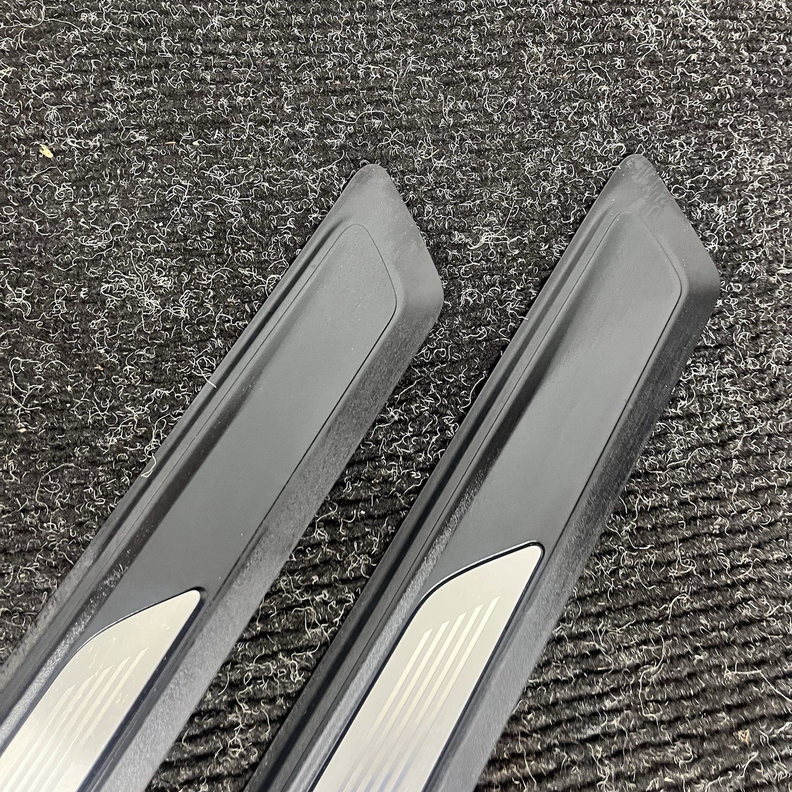 ☑️ 14-16 OEM BMW F22 M235 Pair Front Door Sills M SPORT Scuff Plate Trim SET