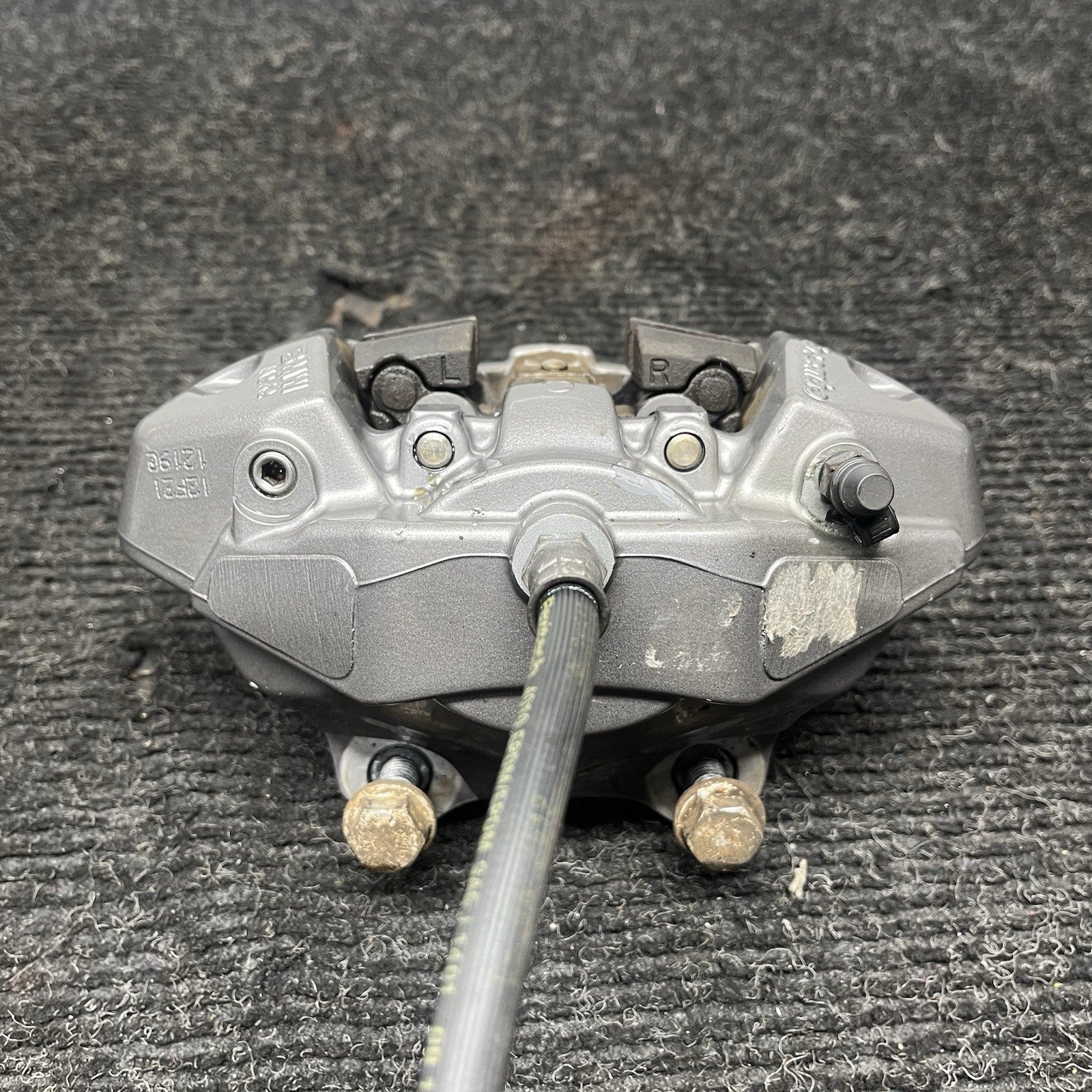 ☑️ 2008-13 BMW E88 E82 135i Front Rear Brake Calipers M-Sport Brembo Set OEM 89k