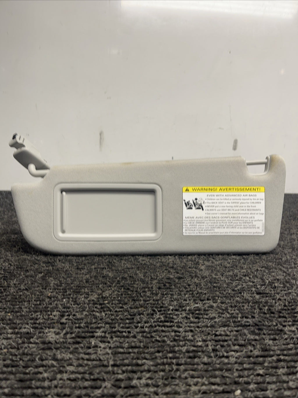 ☑️2012-2016 AUDI A6 S6 A7 S7 Left Sun Visor Set Pair OEM Silver