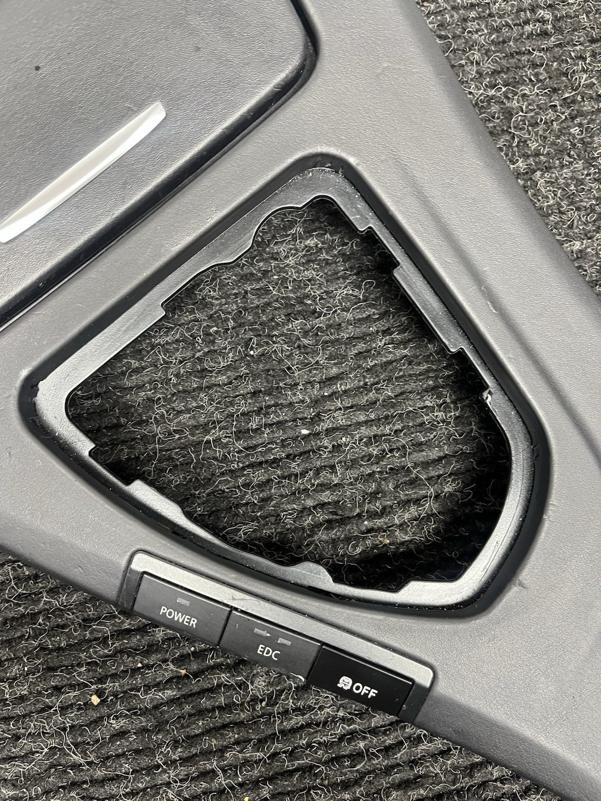 ☑️ 2009-2013 BMW E90 E92 M3 MANUAL CCC Leather Center Console Trim OEM 7903962