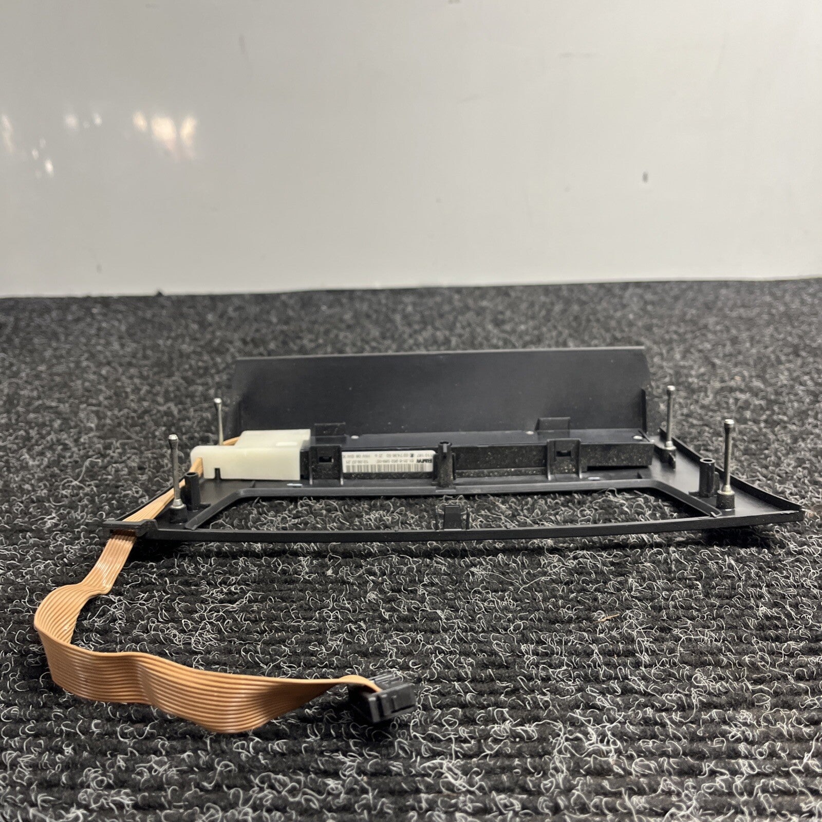 ☑️ 06-13 BMW E92 E93 3 Series Front Dashboard Heated Switch Trim Cover Black OEM