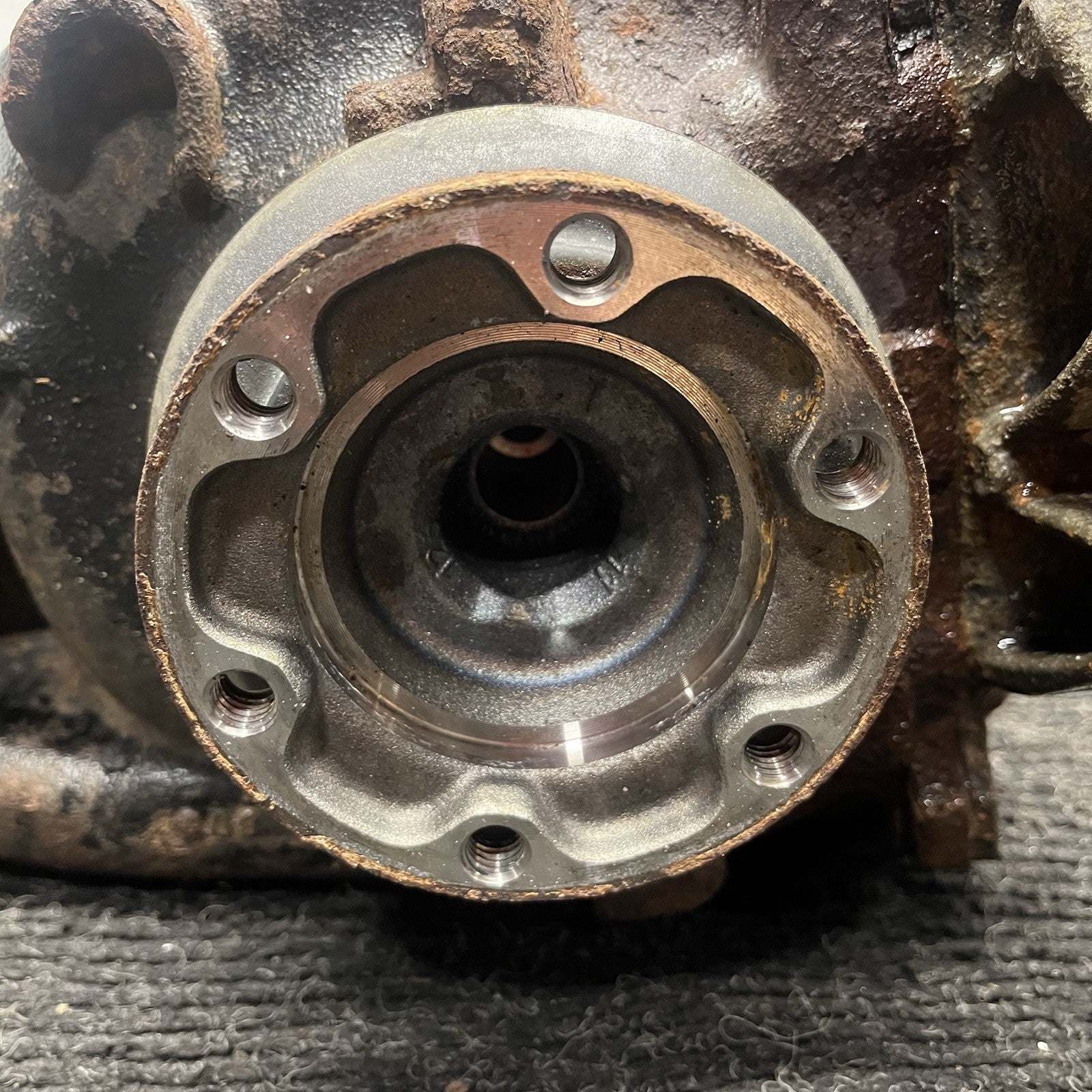 ☑️ 06-13 OEM BMW E90 E92 328 AWD N52 AT Rear Differential Axle Carrier 3.91