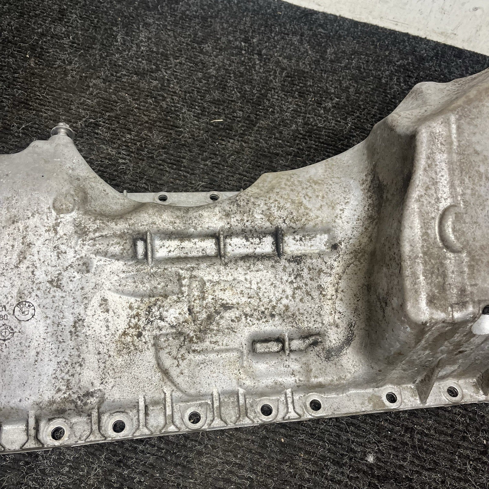 ☑️ 07-13 BMW E92 128i 335i Engine Motor Lower Aluminum Oil Pan Factory RWD OEM