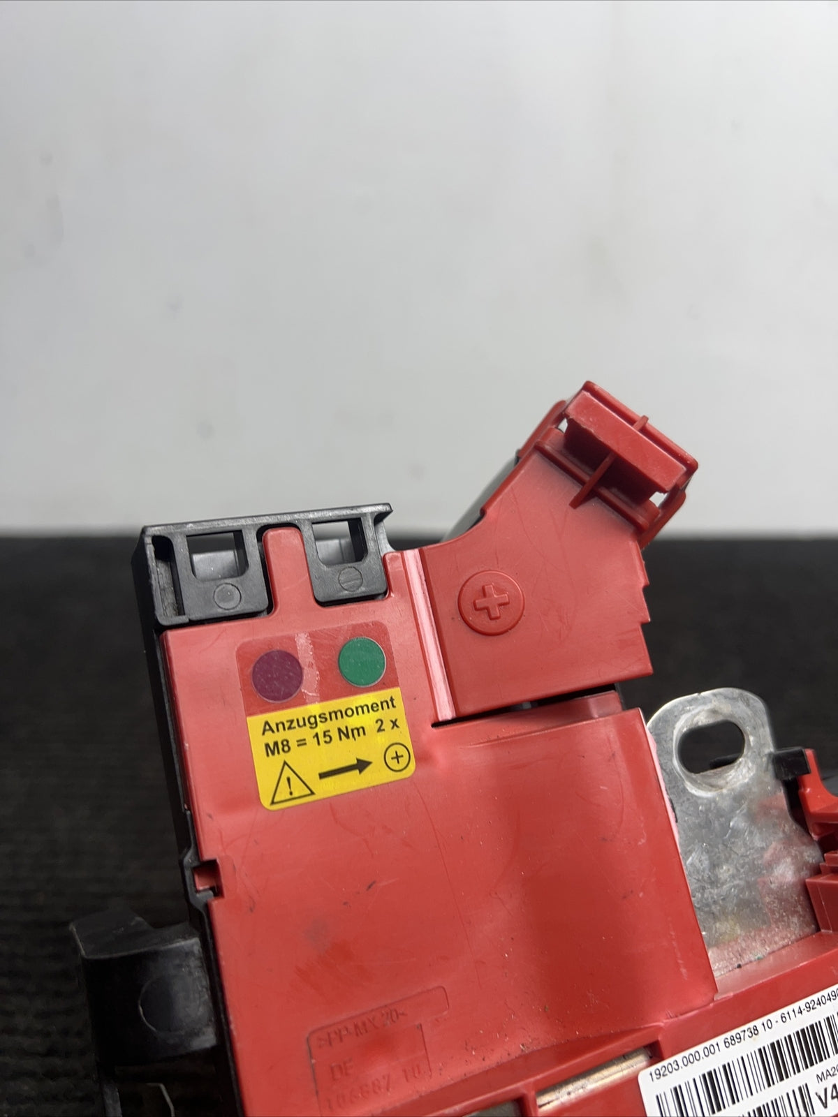 ☑️ BMW F10 F06 F12 F13 F01 F02 POSITIVE BATTERY TERMINAL 9240490 OEM
