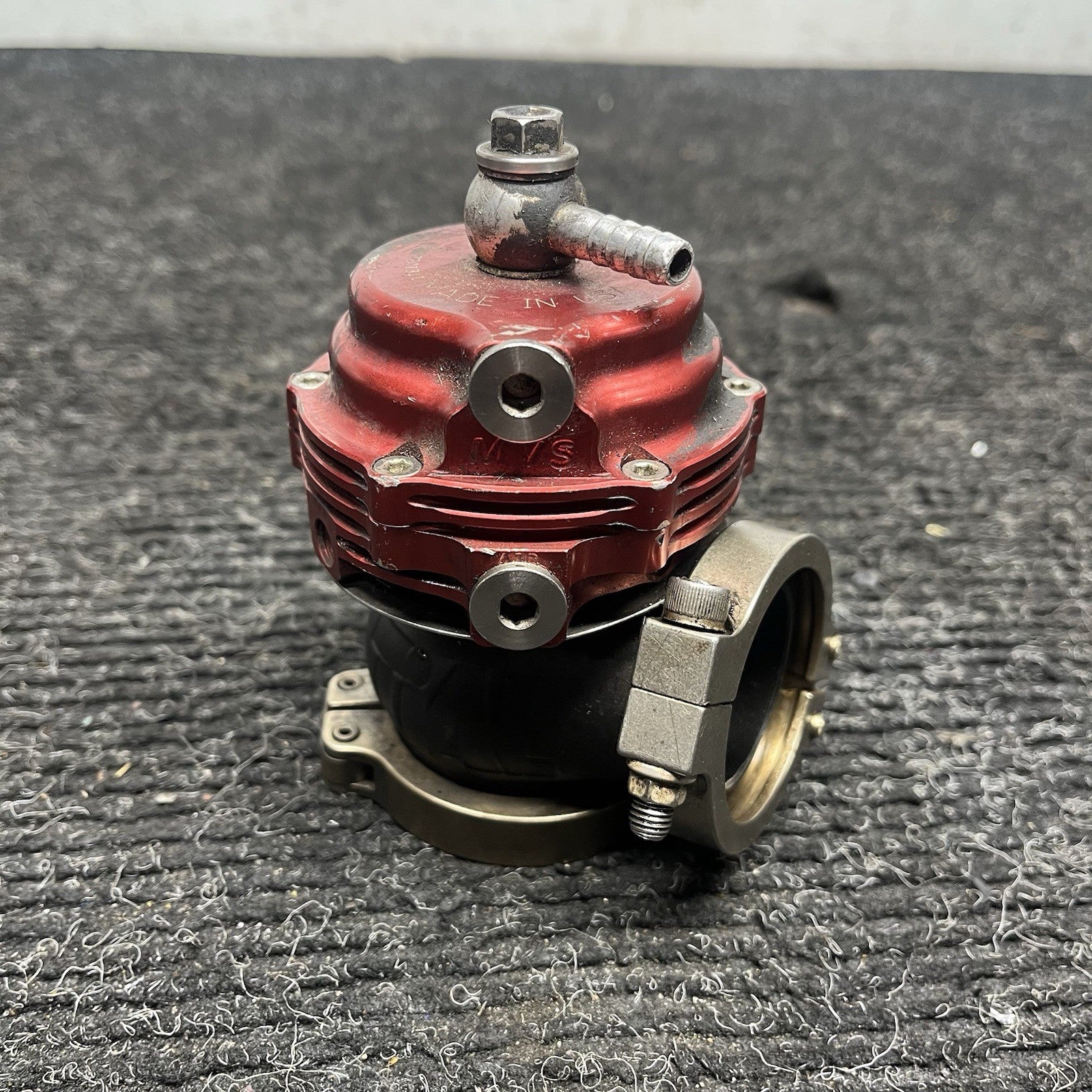 ☑️ Tial Mvs 38mm Wastegate Mv-s Red Waste Gate Authentic V Band NOTE