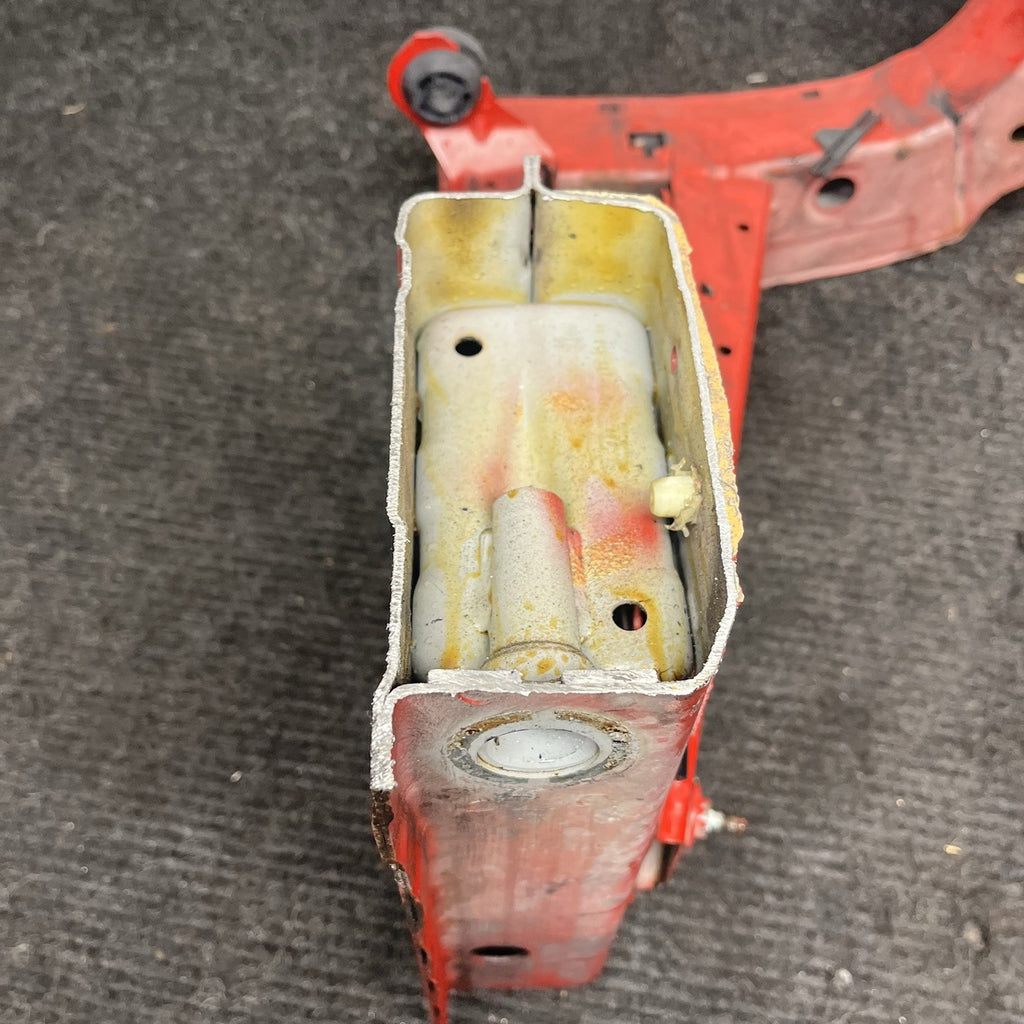 ☑️ 12-18 BMW F30 320i 328i 335i FRONT RIGHT PASSENGER SIDE FRAMERAIL CUT RED OEM
