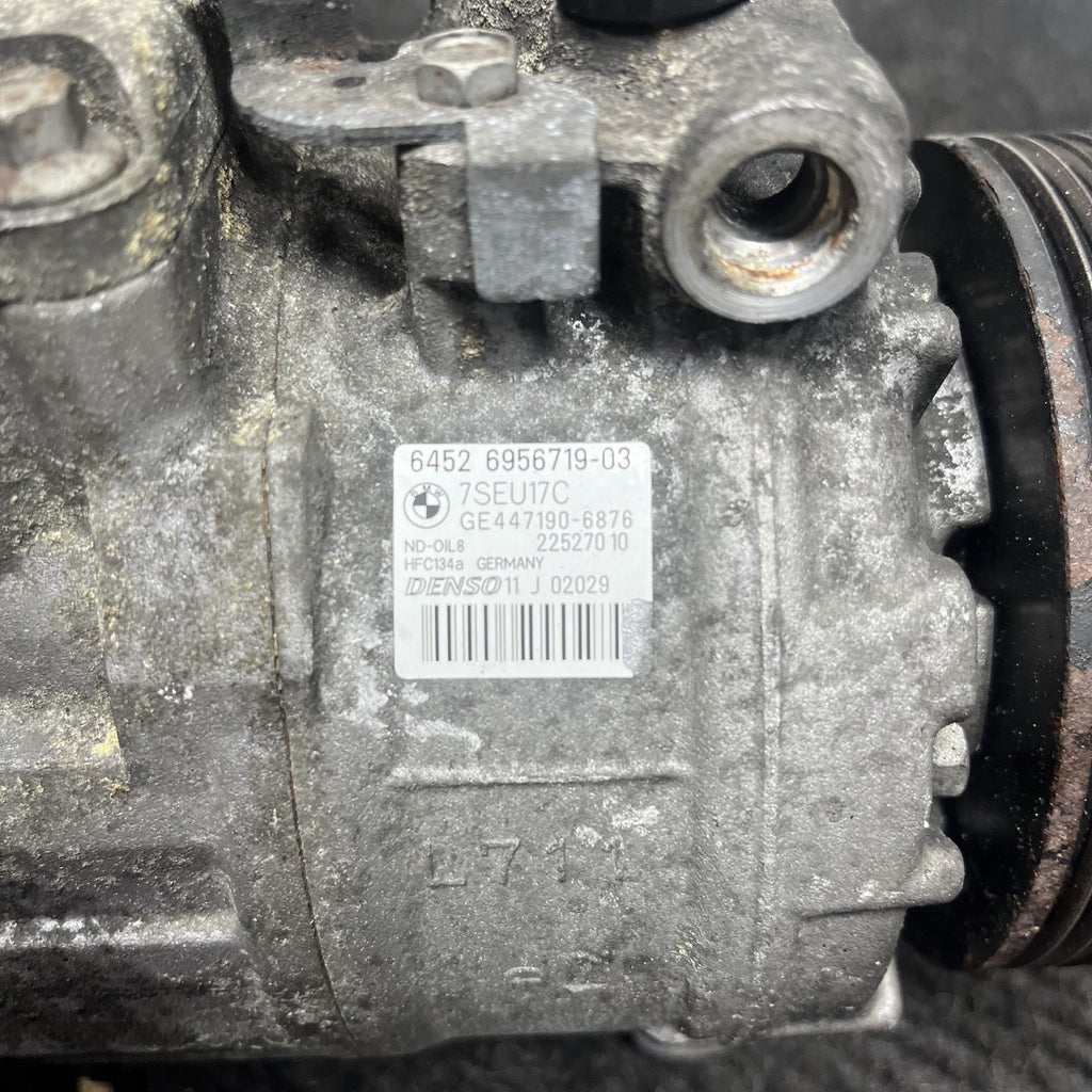 ☑️ BMW E92 135i 335i N54 N55 ENGINE A/C AC COMPRESSOR AIR CONDITIONING UNIT OEM