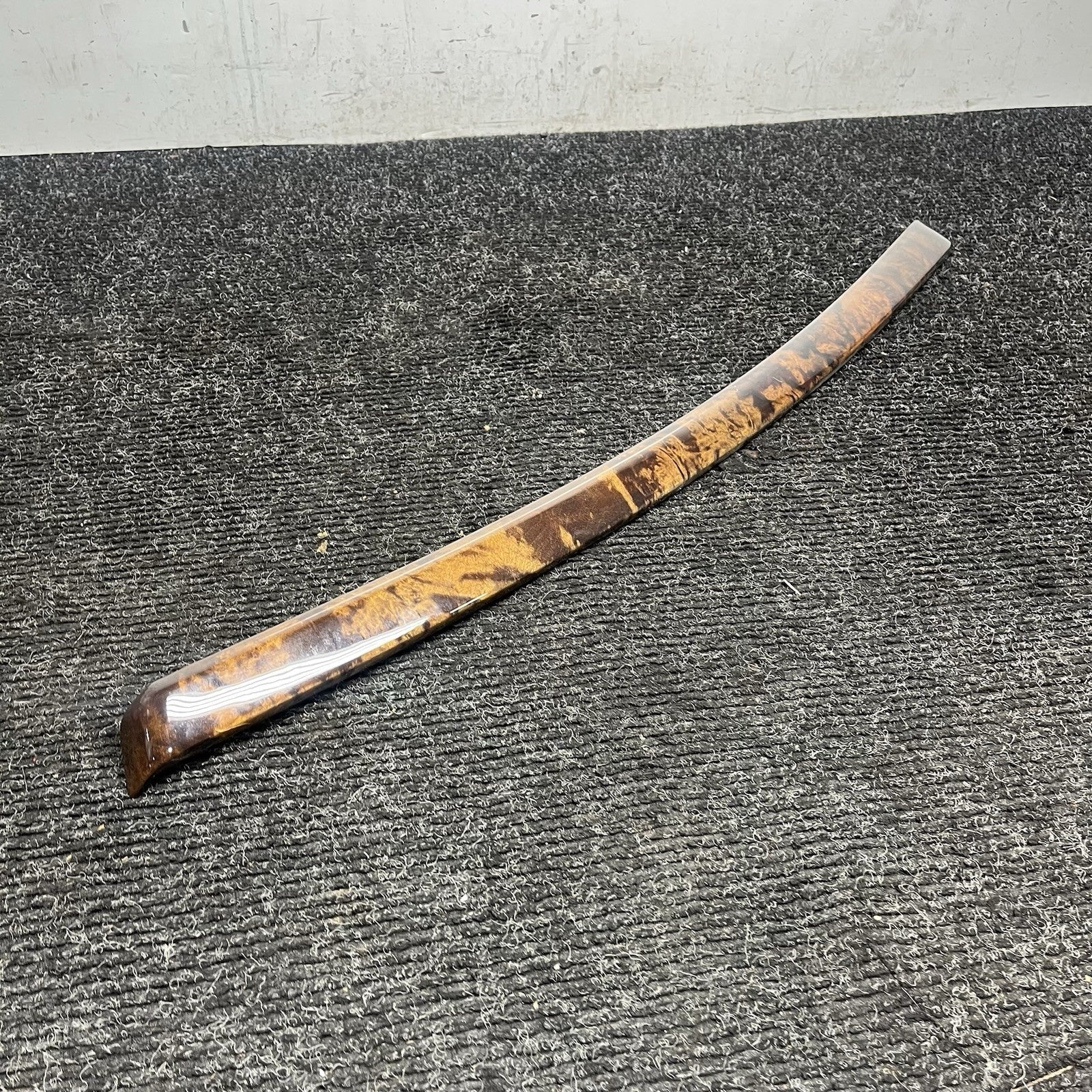 ☑️ 08-11 BMW E90 335I Right Front Door Panel Walnut Wood TRIM 7121472 OEM