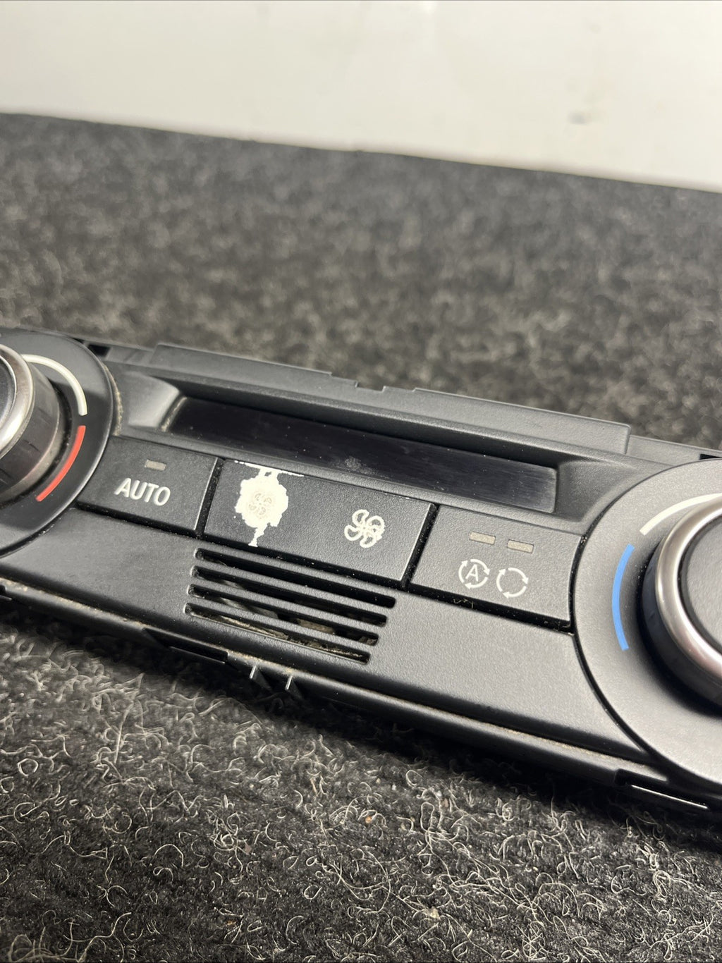 ☑️ OEM BMW E90 E91 E92 E93 M3 328 335 A/C Climate Control Switch Panel Black