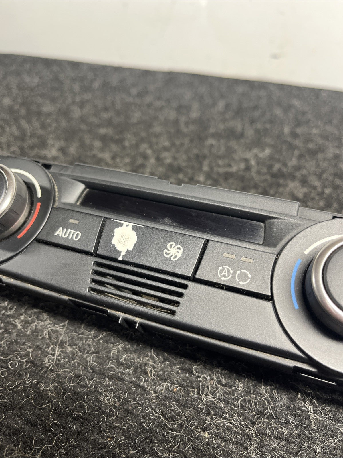 ☑️ OEM BMW E90 E91 E92 E93 M3 328 335 A/C Climate Control Switch Panel Black