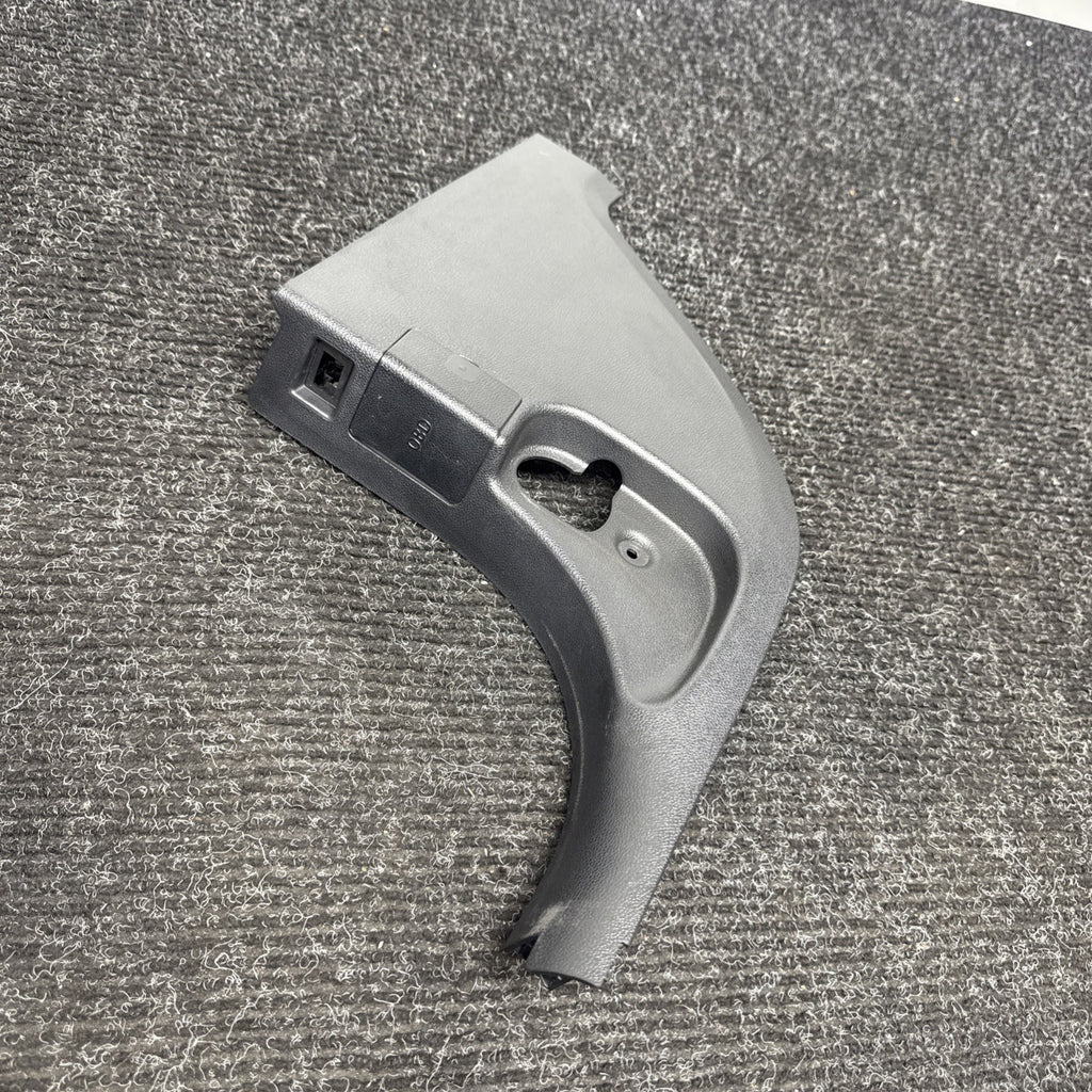 ☑️ BMW OEM E90 E91 E92 LEFT SIDE LOWER HOOD OPENER PLASTIC PANEL TRIM OBD PORT