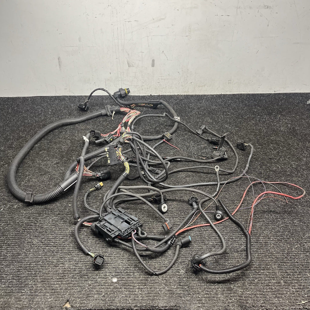 ☑️ 11-13 BMW X3 F25 N55 3.0L N55 ENGINE MOTOR WIRE WIRING HARNESS 7585027 OEM