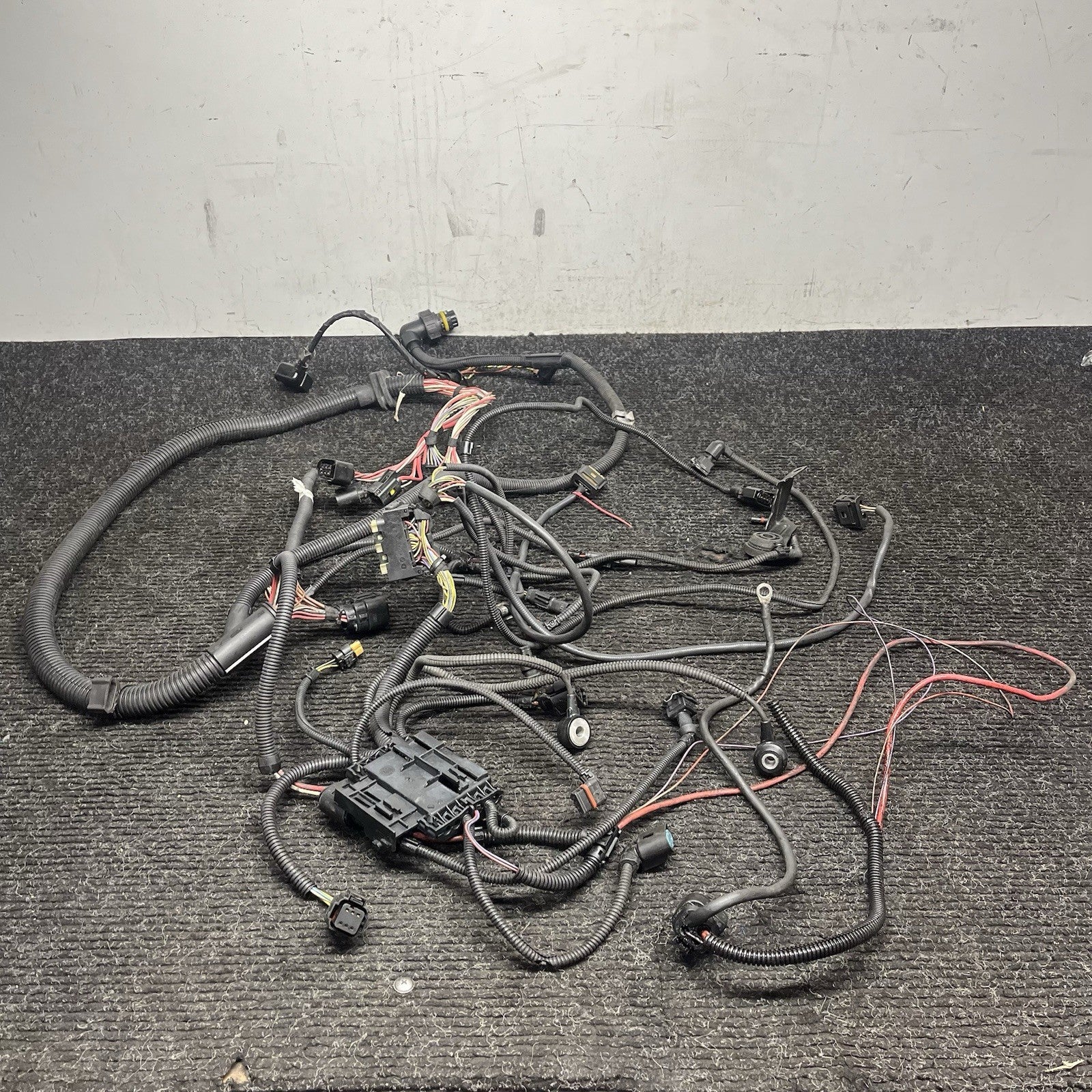 ☑️ 11-13 BMW X3 F25 N55 3.0L N55 ENGINE MOTOR WIRE WIRING HARNESS 7585027 OEM