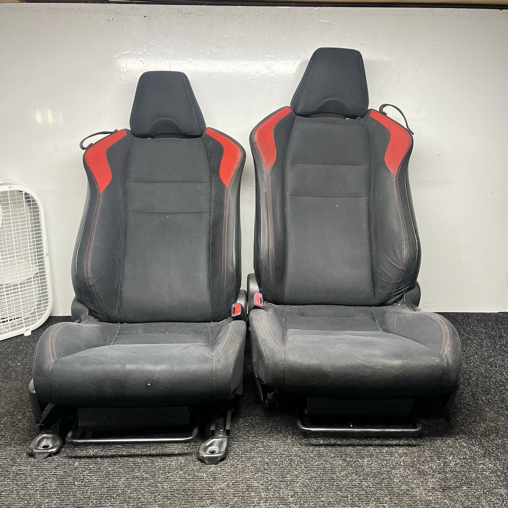 ☑️ 2013-2019 Subaru BRZ SCION FRS OEM Factory Front Seats SET PAIR Buckles