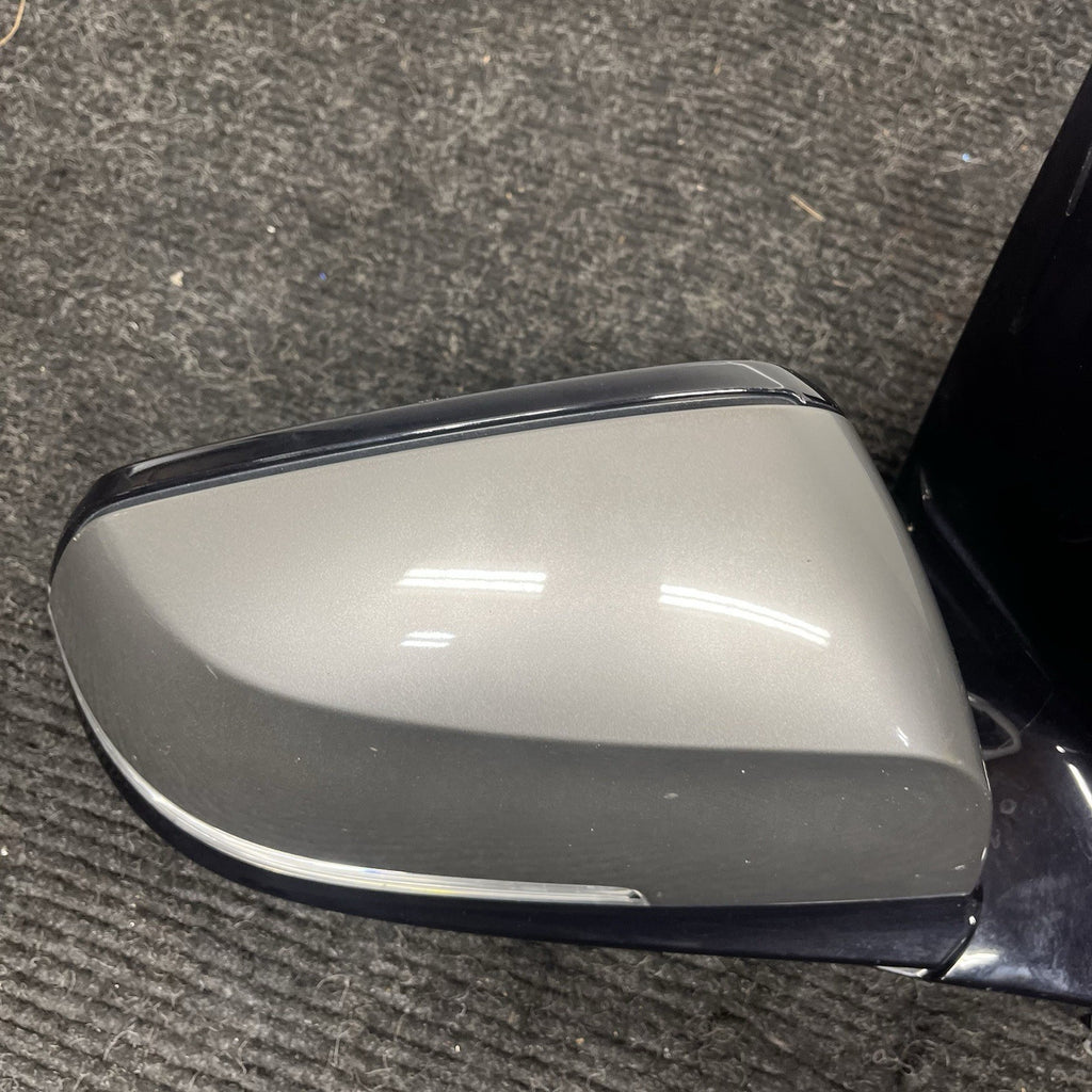 ☑️ 14-20 OEM BMW F22 F23 F87 M240 Passenger Side Mirror Heated Auto Dim Gray