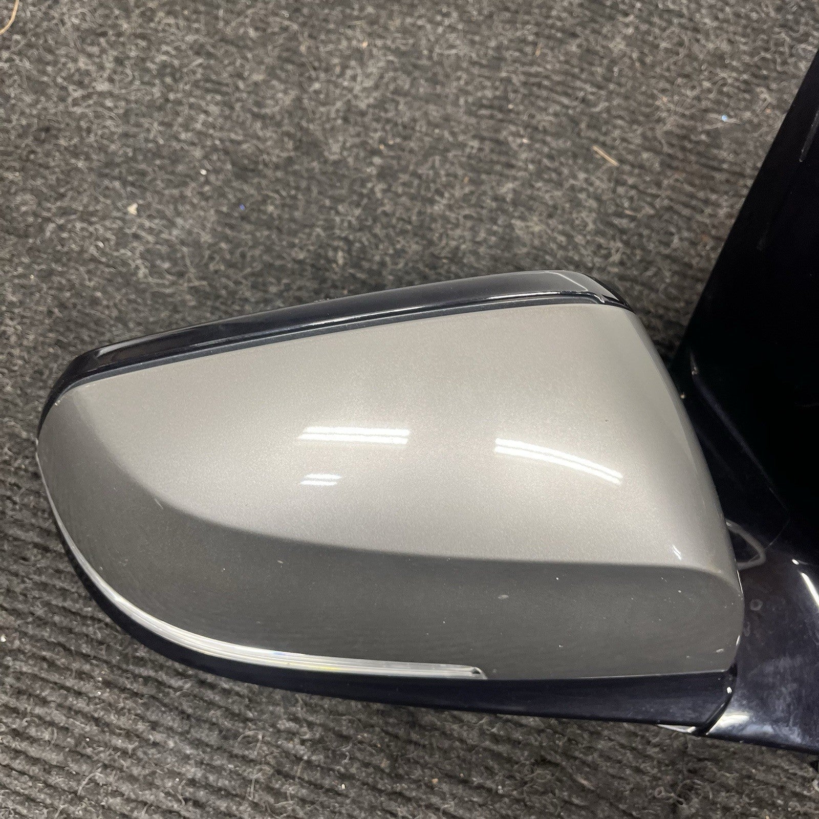 ☑️ 14-20 OEM BMW F22 F23 F87 M240 Passenger Side Mirror Heated Auto Dim Gray
